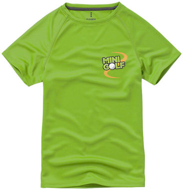 Дитяча футболка Niagara, колір зелене яблуко  розмір 128 - 39012683- Фото №2