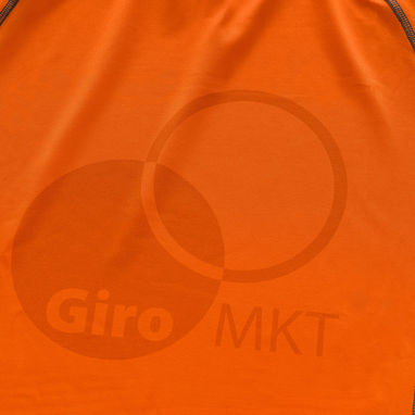 Футболка с короткими рукавами Kingston, цвет оранжевый  размер S - 39013331- Фото №6