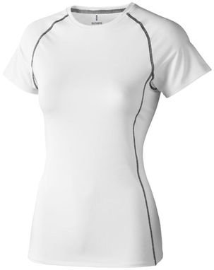 Женская футболка с короткими рукавами Kingston, цвет белый  размер XS - 39014010- Фото №1