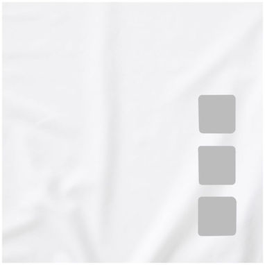 Женская футболка с короткими рукавами Kingston, цвет белый  размер M - 39014012- Фото №7