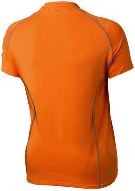 Женская футболка с короткими рукавами Kingston, цвет оранжевый  размер XS - 39014330- Фото №4