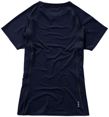 Женская футболка с короткими рукавами Kingston, цвет темно-синий  размер XS - 39014490- Фото №4