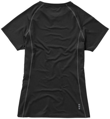 Жіноча футболка з короткими рукавами Kingston, колір суцільний чорний  розмір XS - 39014990- Фото №4