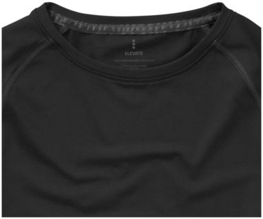 Женская футболка с короткими рукавами Kingston, цвет сплошной черный  размер XS - 39014990- Фото №7