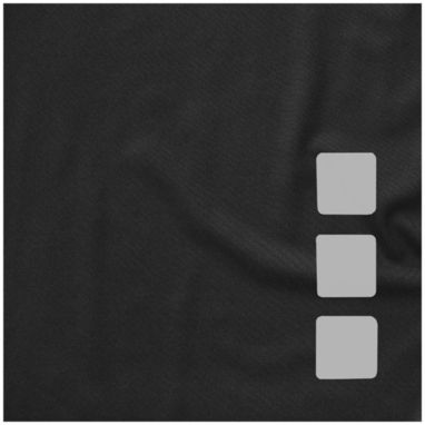 Женская футболка с короткими рукавами Kingston, цвет сплошной черный  размер M - 39014992- Фото №6
