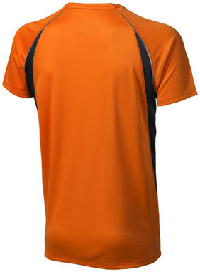 Футболка с короткими рукавами Quebec, цвет оранжевый  размер XL - 39015334- Фото №4