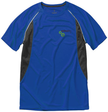 Футболка з короткими рукавами Quebec, колір синій  розмір XS - 39015440- Фото №2