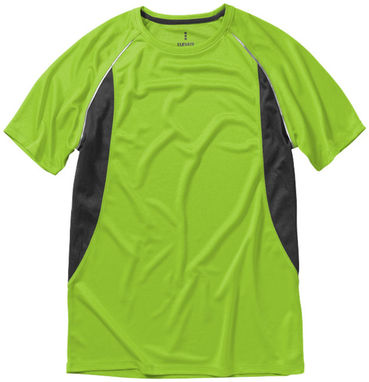 Футболка с короткими рукавами Quebec, цвет зеленое яблоко  размер XS - 39015680- Фото №3