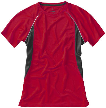 Жіноча футболка з короткими рукавами Quebec, колір червоний  розмір M - 39016252- Фото №3