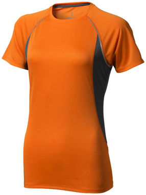Женская футболка с короткими рукавами Quebec, цвет оранжевый  размер XL - 39016334- Фото №1