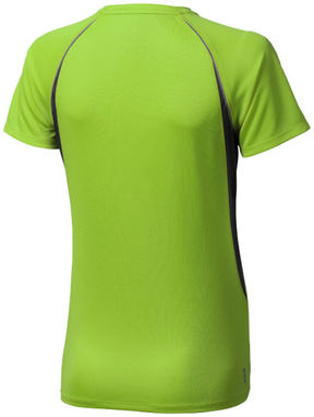 Женская футболка с короткими рукавами Quebec, цвет зеленое яблоко  размер L - 39016683- Фото №4