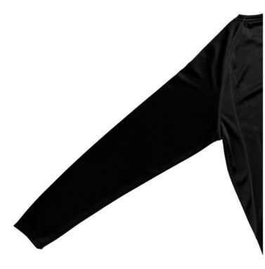 Футболка с длинными рукавами Whistler, цвет сплошной черный  размер L - 39022993- Фото №6