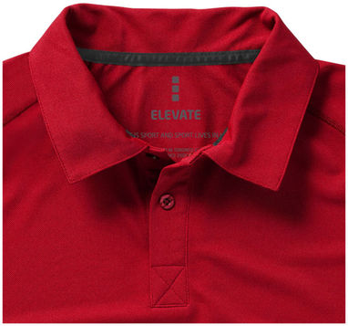 Рубашка поло с короткими рукавами Ottawa, цвет красный  размер S - 39082251- Фото №7