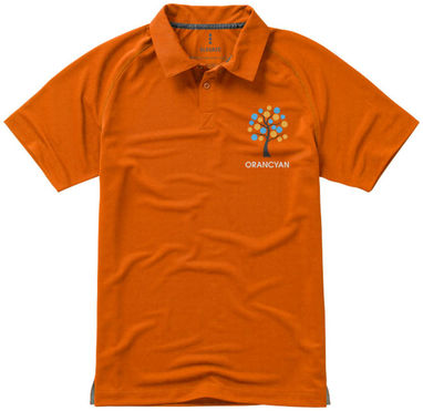 Рубашка поло с короткими рукавами Ottawa, цвет оранжевый  размер M - 39082332- Фото №2