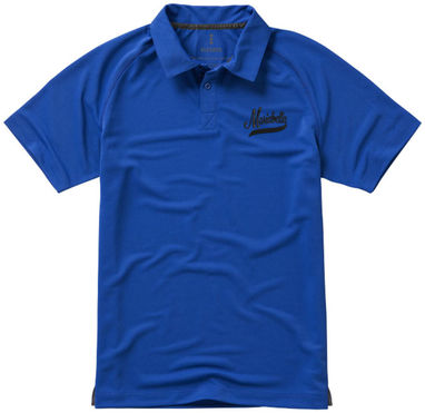 Сорочка поло з короткими рукавами Ottawa, колір синій  розмір XL - 39082444- Фото №3