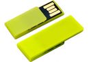 Флешка-прищепка светло-зеленая, 4 Gb память