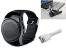 Пластиковый динамик 2.1 bluetooth в форме наручных часов, 3 Вт