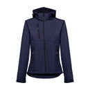 ZAGREB WOMEN. Женский SoftShell со съёмным капюшоном