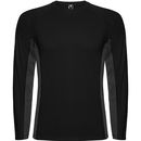 SHANGHAI L/S Спортивная комбинированная футболка с двумя полиэстерными тканями