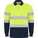 POLARIS L/S Технічне поло з довгим рукавом високої видимості