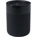 Java керамическая кружка емкостью 330 мл с силиконовой оберткой и пластиковой крышкой