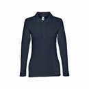 THC BERN WOMEN Женская рубашка поло с длинным рукавом