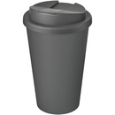 Кухоль з герметичною кришкою Americano® Eco з переробленого матеріалу об'ємом 350 мл