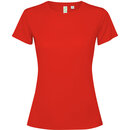 Жіноча облягаюча спотривна футболка з коротким рукавом