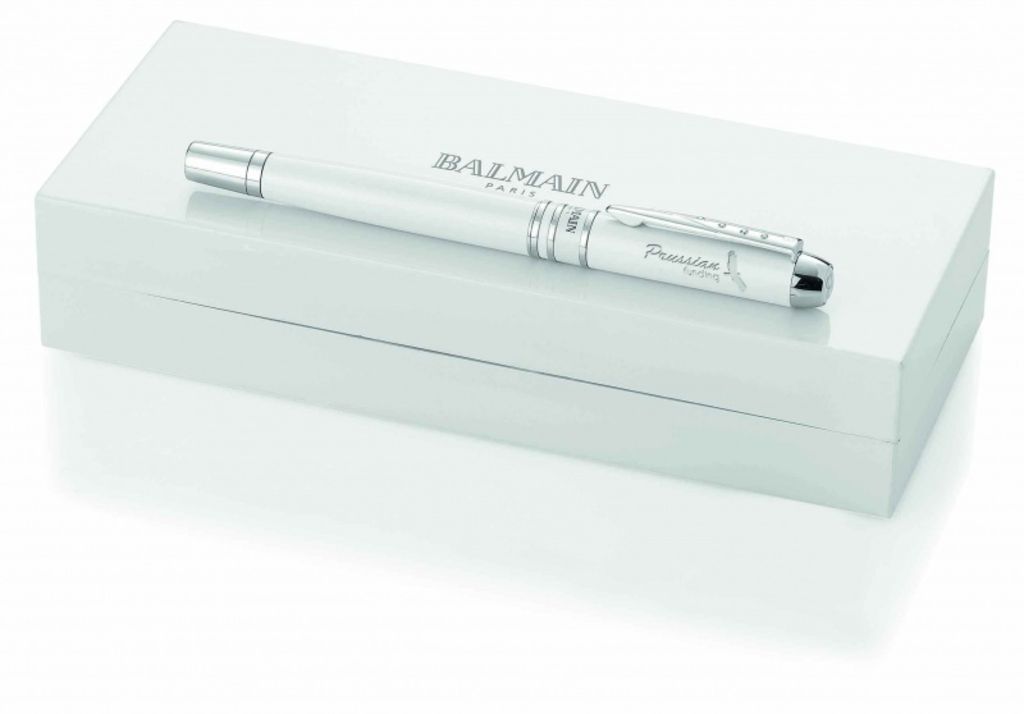 Набір ручок Balmain, колір білий
