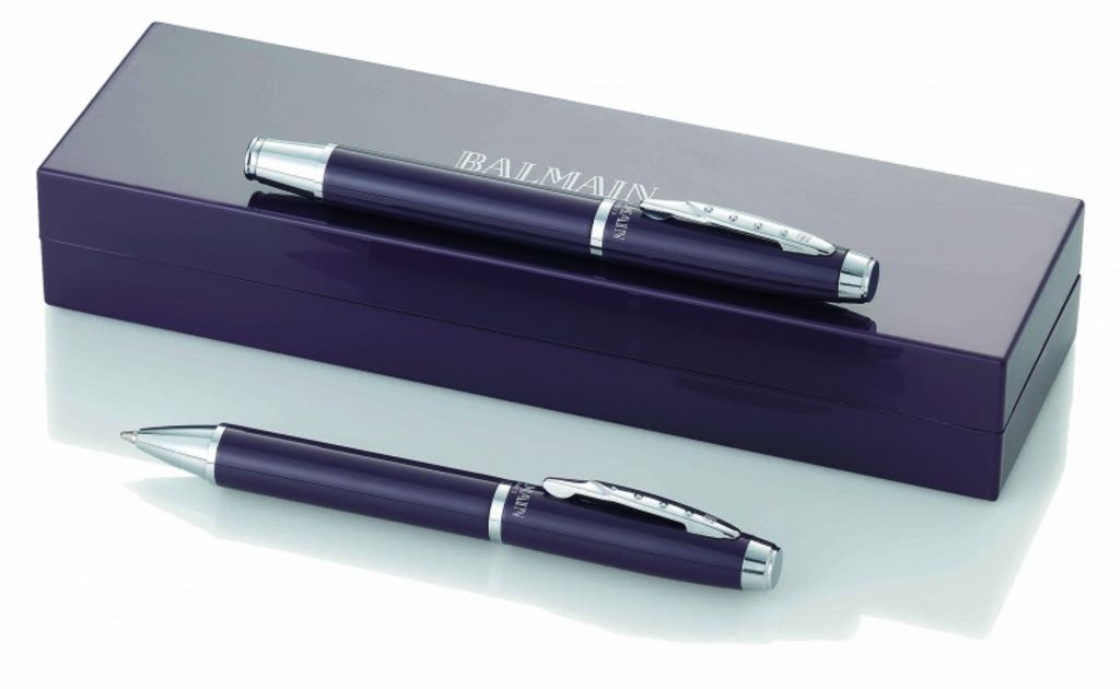 Набір ручок Balmain, колір фіолетовий
