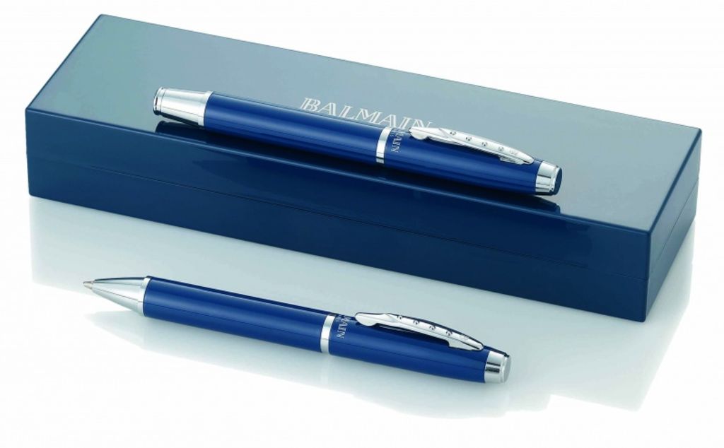 Набір ручок Balmain, колір синій