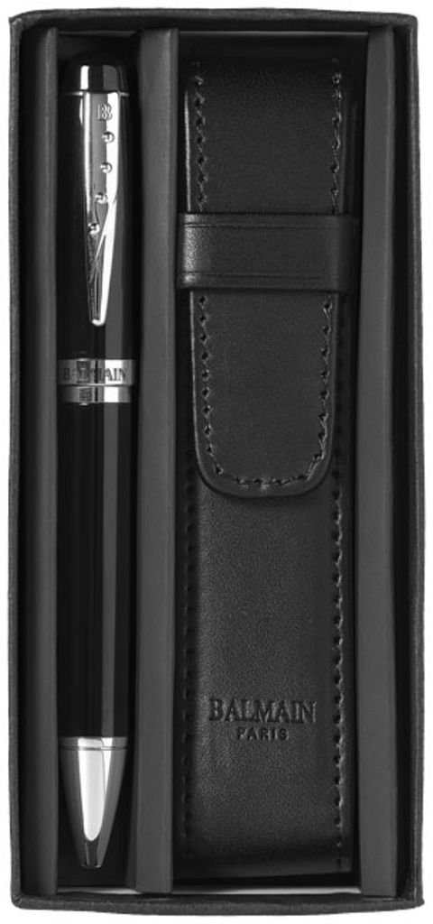 Подарочная ручка Balmain с чехлом из кожзаменителя в подарочной коробке - 10609700- Фото №7 Подарочная ручка Balmain с чехлом из кожзаменителя в подарочной коробке - 10609700- Фото №7