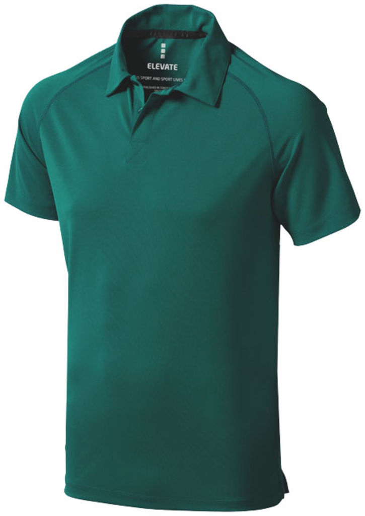 Рубашка поло с короткими рукавами Ottawa, цвет зеленый лесной  размер XS