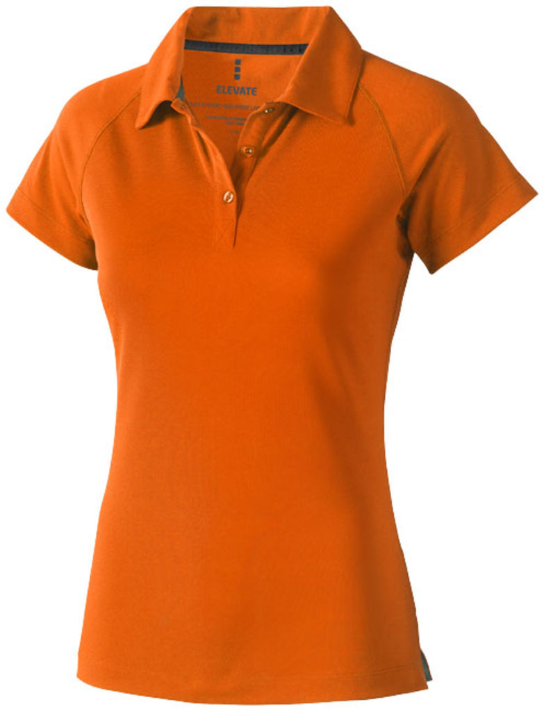 Жіноча сорочка поло з короткими рукавами Ottawa, колір оранжевий  розмір XXL