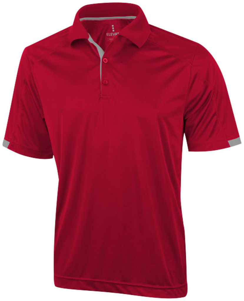 Рубашка поло с короткими рукавами Kiso, цвет красный  размер XS