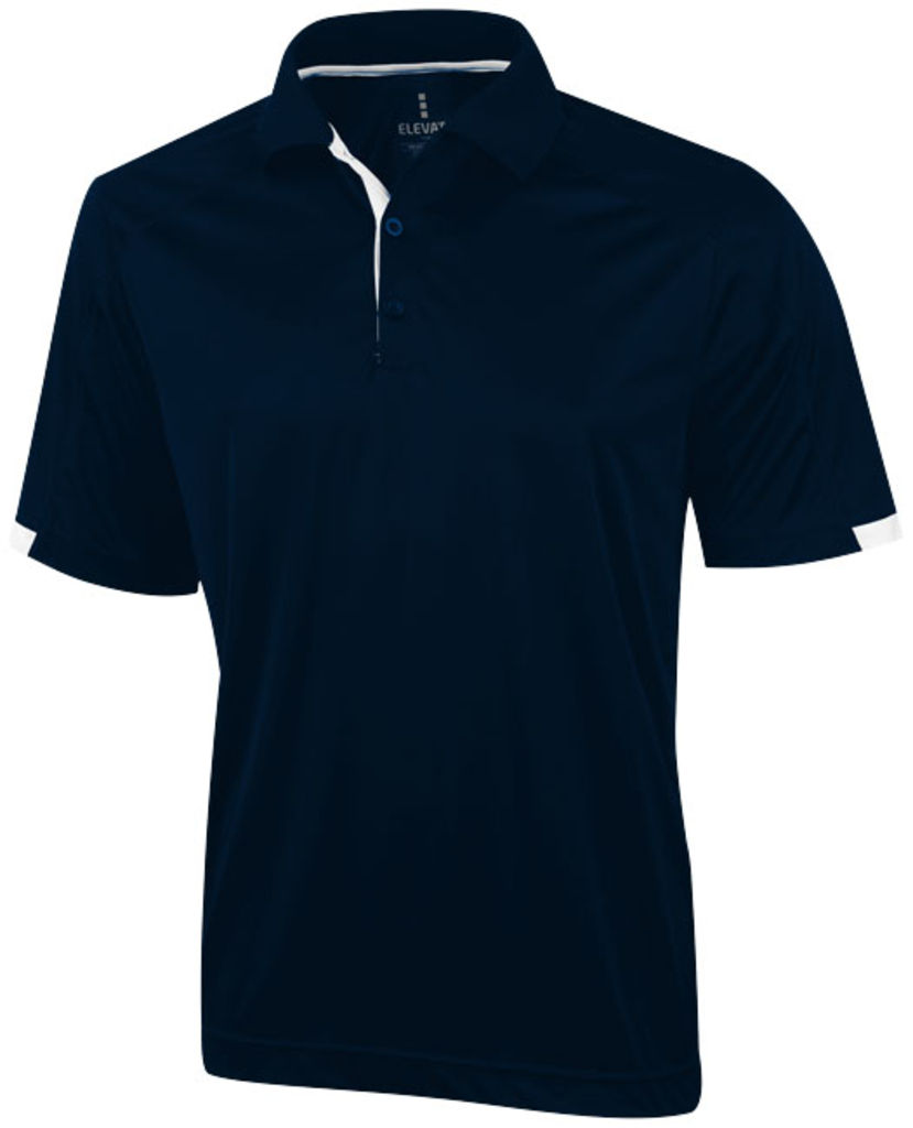 Рубашка поло с короткими рукавами Kiso, цвет темно-синий  размер L