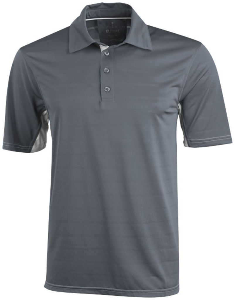 Рубашка поло с короткими рукавами Prescott, цвет стальной серый  размер S