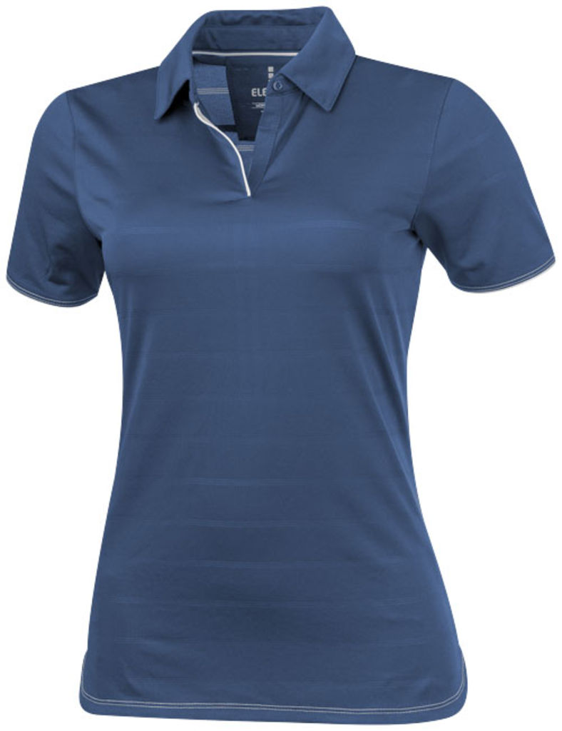 Жіноча сорочка поло з короткими рукавами Prescott, колір джинс  розмір XS