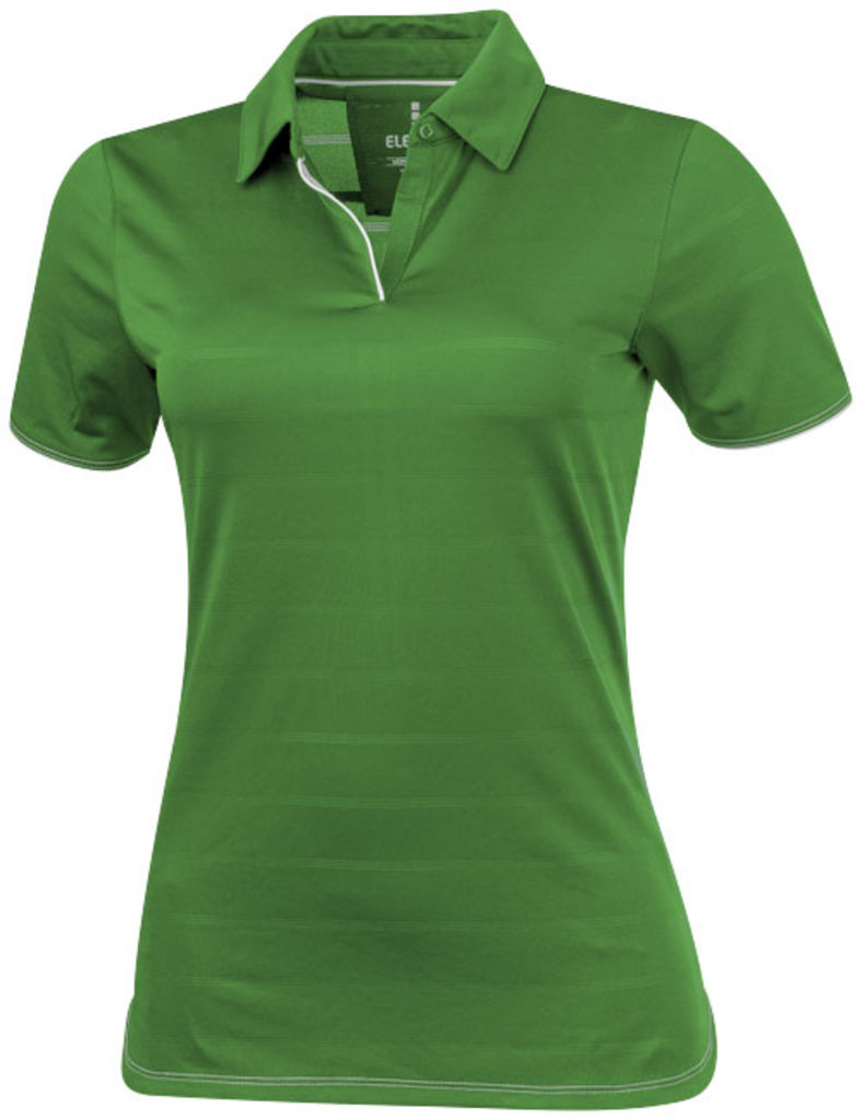 Женская рубашка поло с короткими рукавами Prescott, цвет зеленый  размер XS