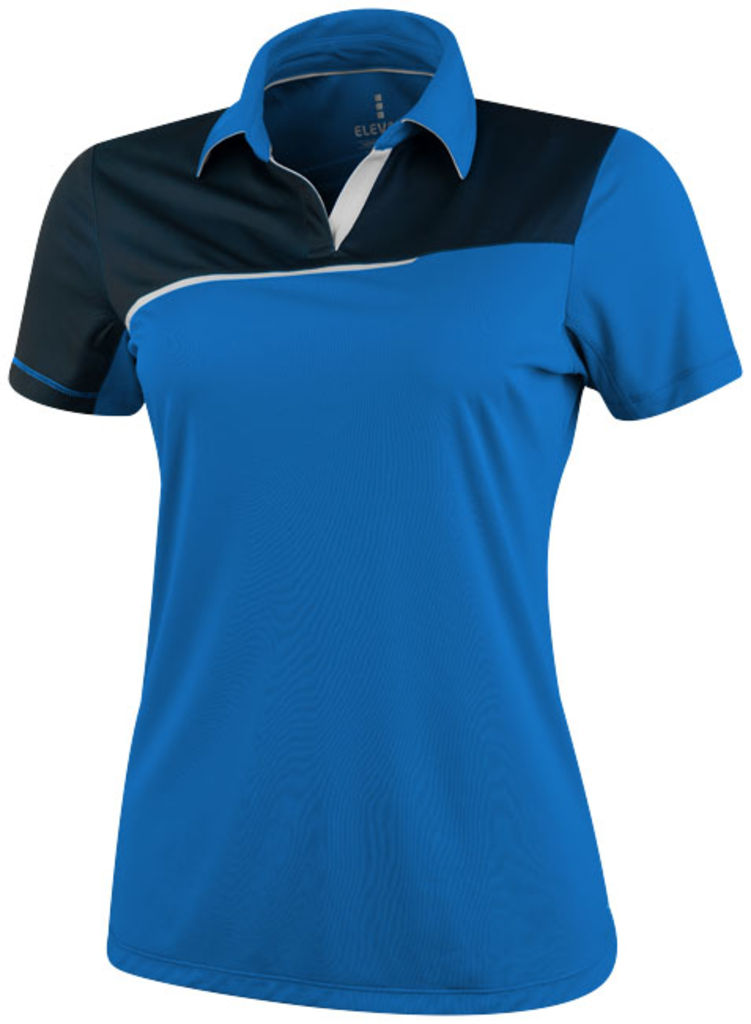 Женская рубашка поло с короткими рукавами Prater, цвет синий, темно-синий  размер XS