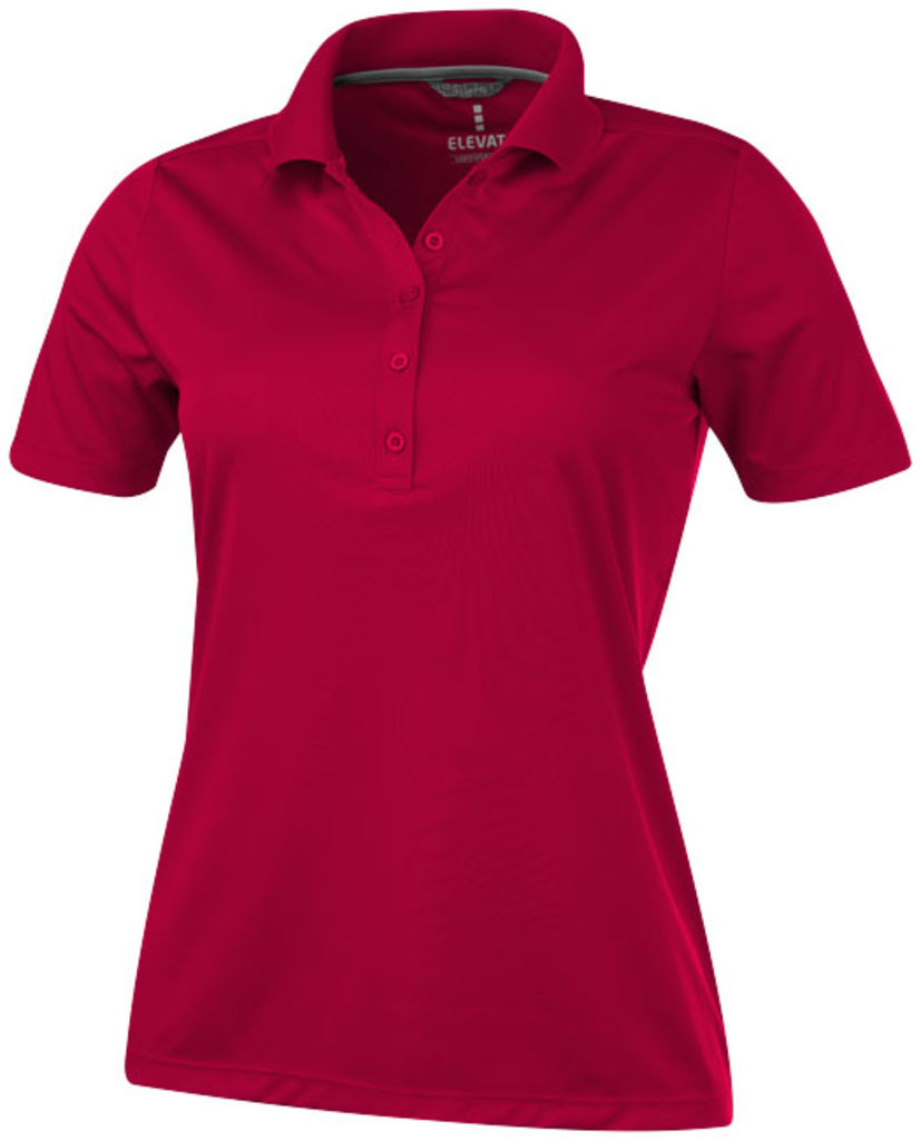 Жіноча сорочка поло з короткими рукавами Dade, колір червоний