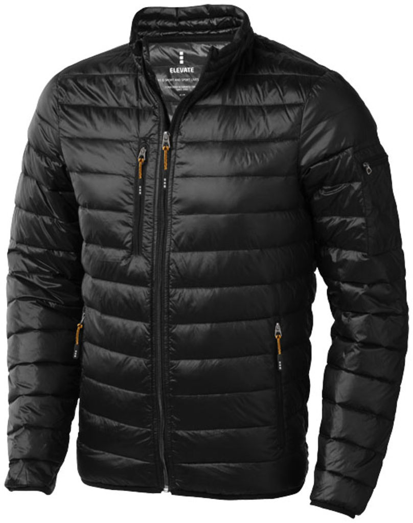 Легка куртка пуховик Scotia, колір суцільний чорний  розмір S