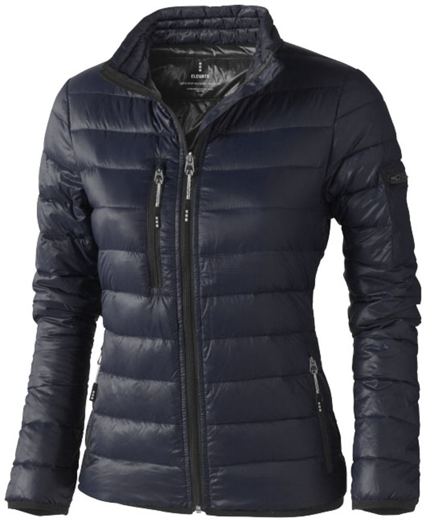 Легкая женская куртка - пуховик Scotia, цвет темно-синий  размер S