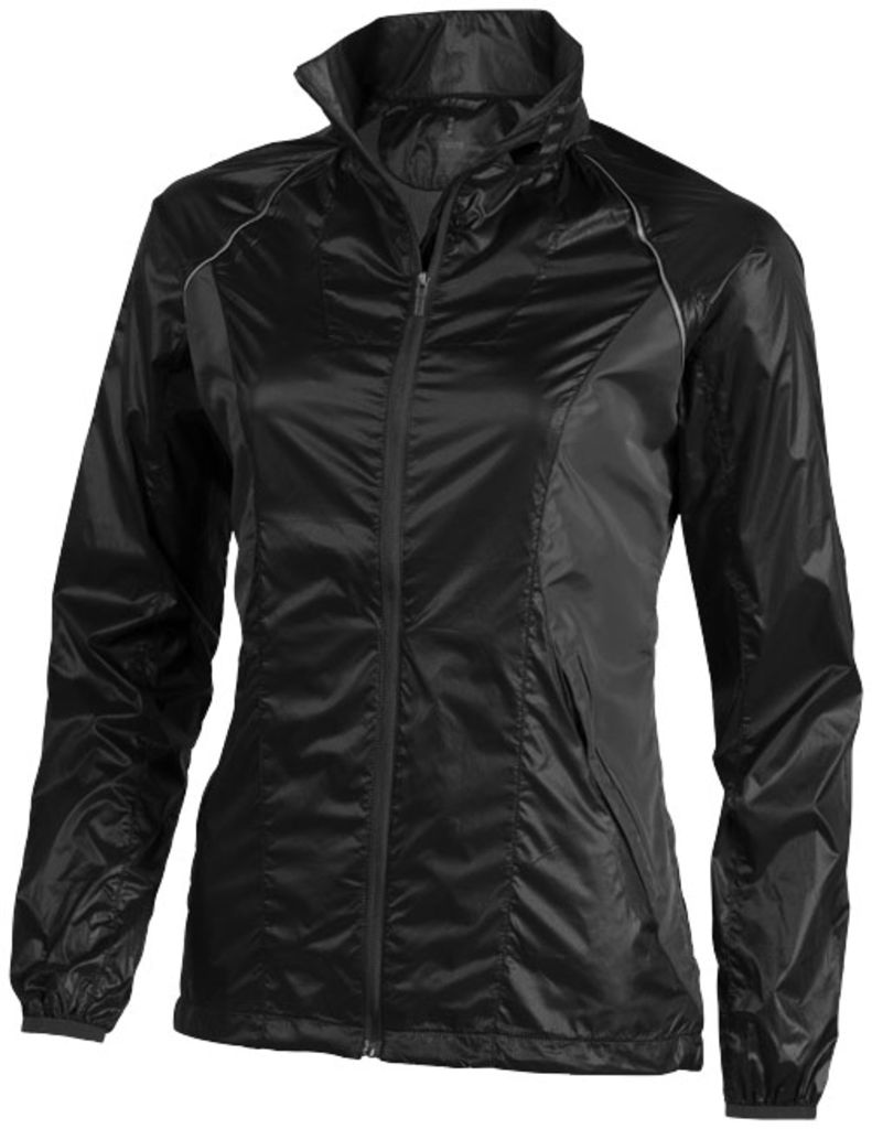 Легка жіноча куртка Tincup, колір суцільний чорний  розмір L