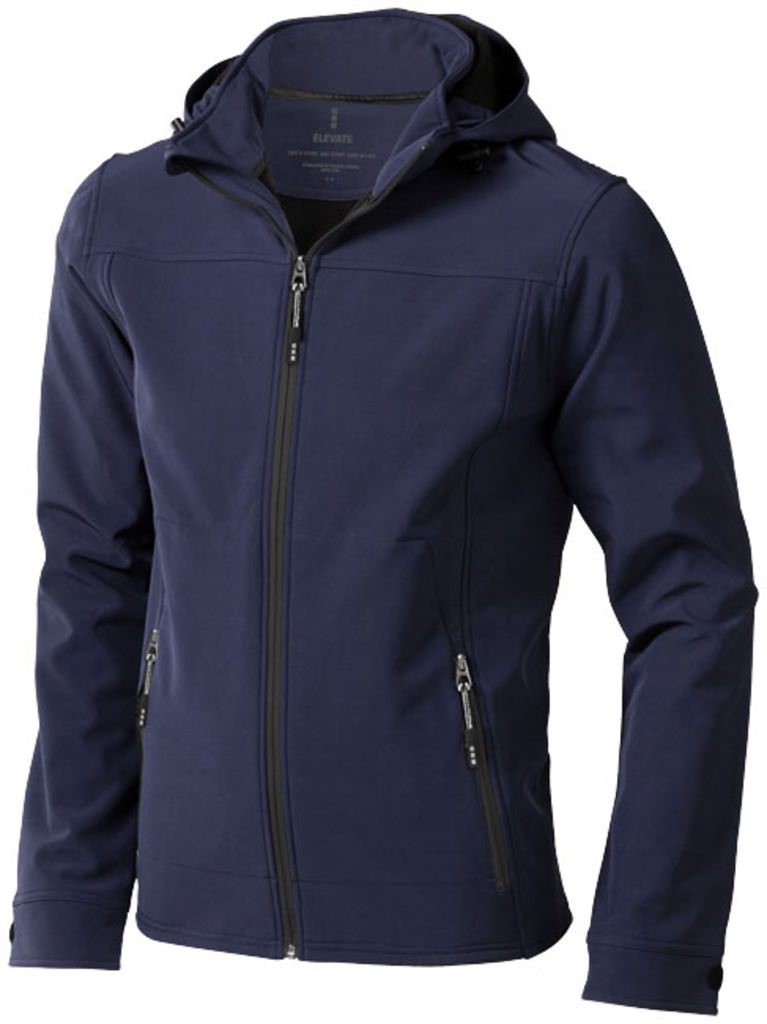 Куртка софтшел Langley, цвет темно-синий  размер XS