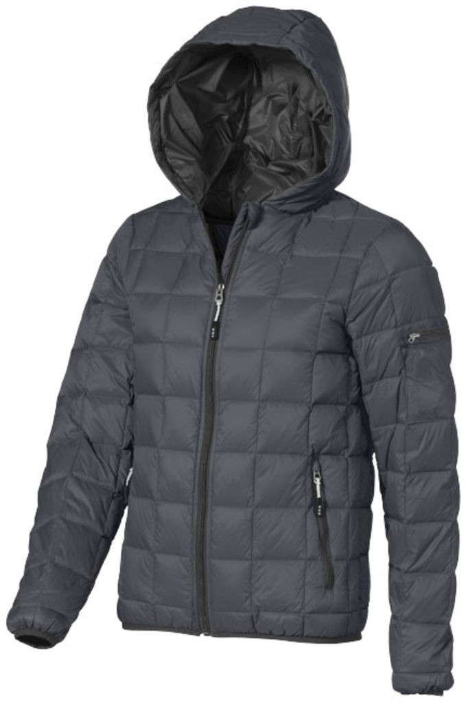 Легкая женская пуховая куртка Kanata, цвет стальной серый  размер XS