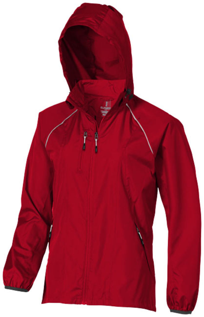 Женская складная куртка Nelson, цвет красный  размер XXL