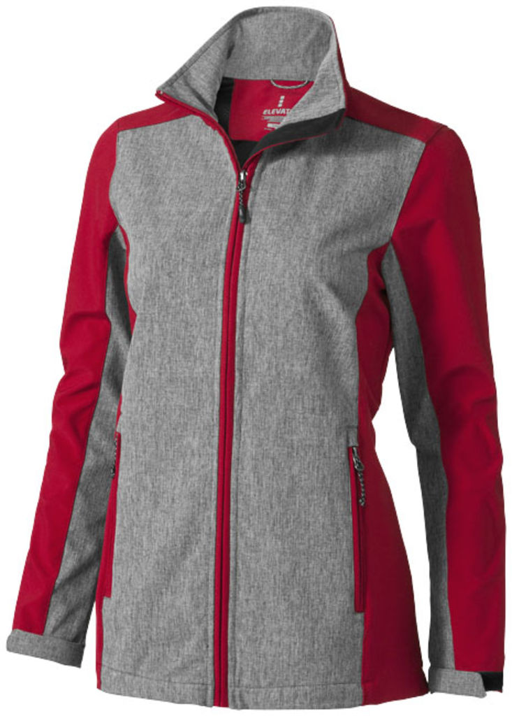 Куртка Vesper SS Lds, цвет красный, темно-серый  размер XL