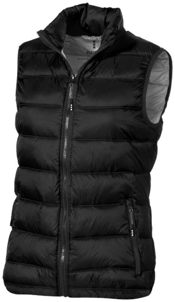 Жіноча утеплена жилетка Mercer, колір суцільний чорний  розмір XL