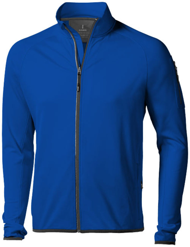 Флісова куртка Mani із застібкою-блискавкою на всю довжину, колір синій  розмір XS